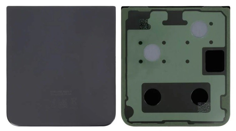 Back down ümbris jaoks Samsung F731 Z Flip 5 Graphite original (used Grade B)