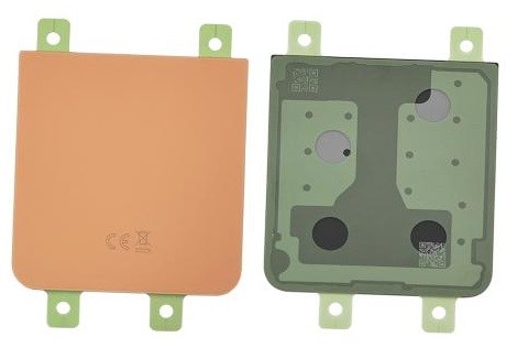 Back down ümbris jaoks Samsung F741 Z Flip 6 Peach original (used Grade A)