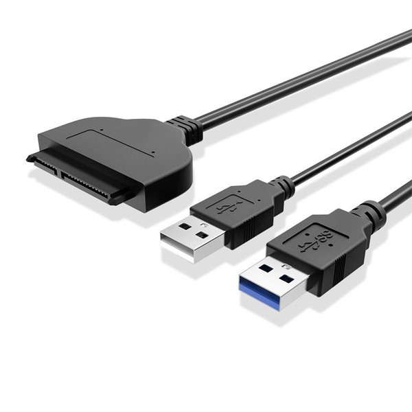 Väline kõvaketta korpus USB 2.0 - SATA 2.5" adapter