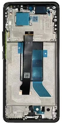 LCD screen Xiaomi Redmi Note 14 Pro 5G koos touch screen koos frame Must OLED