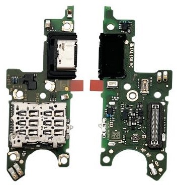 Flex Huawei Honor Magic6 Lite jaoks plugin, microphone, SIM connector original (service pack)