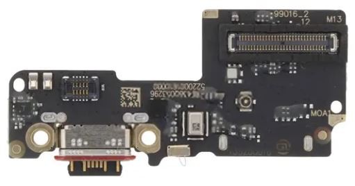 Flex Xiaomi Redmi Note 14 Pro 5G koos charging connector ja microphone, SIM card contact original (service pack)