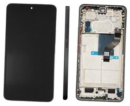 LCD screen Xiaomi 12 Lite 5G koos touch screen koos frame Must original (service pack)