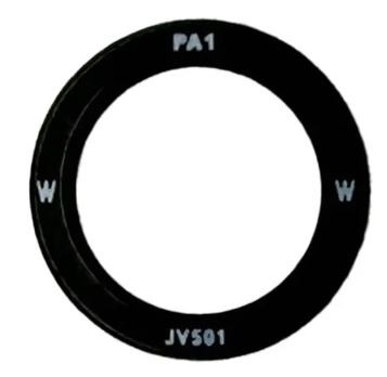 Samsung S931 S25 lens jaoks camera Must (lens Wide) 1pcs (service pack)