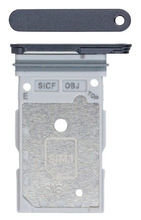 SIM card holder Samsung S931 S25/S936 S25 Plus Dual Must original (service pack)