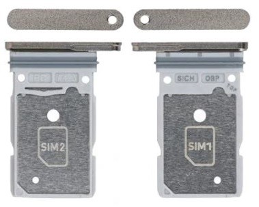 SIM card holder Samsung S938 S25 Ultra Dual Must/Hall/Jade Roheline/Roosa Kuldne original (service pack)