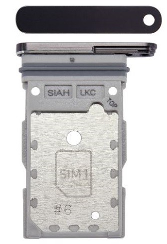 SIM-kaardi hoidja Samsung S938 S25 Ultra Titanium Jetblack originaal (hoolduspakett)