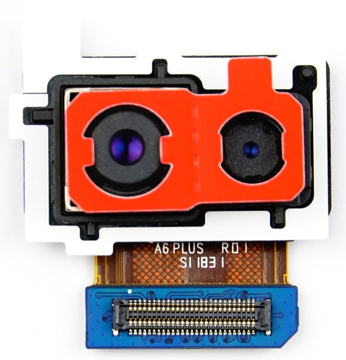 Samsung A605 A6 Plus 2018 (16MP+5MP) tagakaamera originaal (teeninduskomplekt)