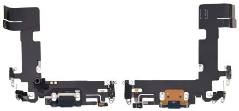 Flex jaoks iPhone 13 jaoks charging connector koos microphone Roheline original (used Grade A)