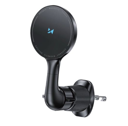 Juhtmevaba autolaadija+holder Wozinsky (WCT5-6S4Y) Magnetic (MagSafe 15W) jaoks using on ventilation grille must