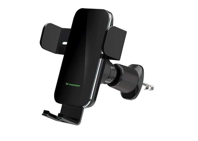 Juhtmevaba autolaadija+holder Wozinsky (WEDZ-3Y8S) (QI 15W) jaoks using on ventilation grille must