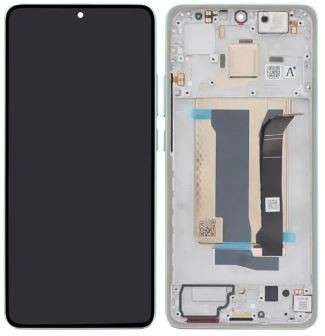 LCD screen Xiaomi Poco X7 Pro 5G koos touch screen koos frame Roheline original (service pack)