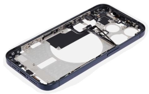 Middle housing iPhone 15 Pro Sinine Titanium original (used Grade A)