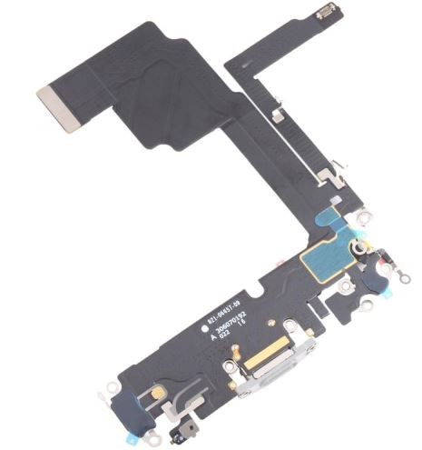 Flex jaoks iPhone 15 Pro jaoks charging connector koos microphone Natural original (used Grade A)