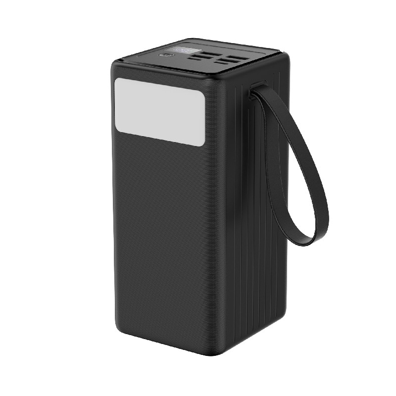 External aku AKUPANK Platinet Flashlight 60000mAh (4xUSB; 2xType-C; usb-C kaabel; 65W) must