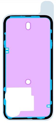 Sticker jaoks tagakaas iPhone 15 Pro original (service pack)