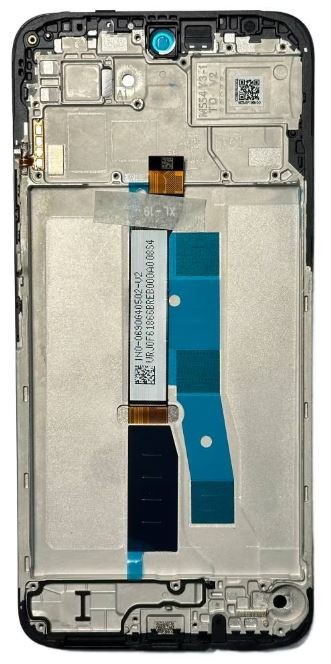 LCD screen Xiaomi Redmi 15 4G (Global)/Poco M7 4G (Global)koos touch screen ja frame Must original (service pack)