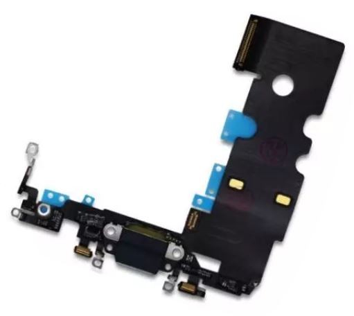 Flex jaoks iPhone SE 2020/SE 2022 jaoks charging connector koos microphone Must original (used Grade A)