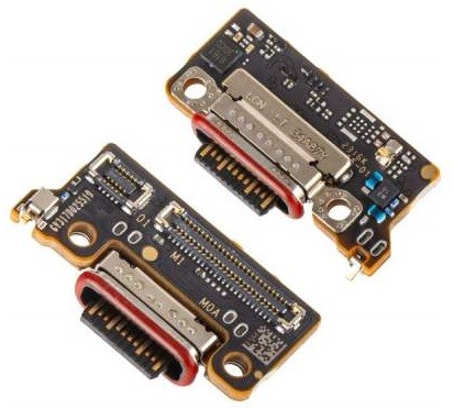 Flex Xiaomi 13 Ultra koos charging connector ja microphone, SIM card contact original (service pack)