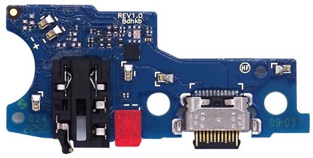 Flex Samsung A145P A14 4G 2023 jaoks plugin, microphone, headphone connector original (used Grade A)