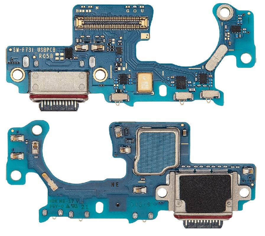 Flex Samsung F731 Z Flip 5 5G jaoks plugin ja microphone original (used Grade A)