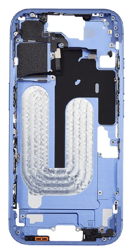 Keskkorpus iPhone 16 Ultramarine originaal (kasutatud A klass)