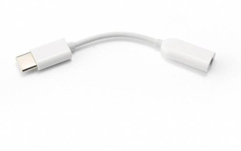 Heliadapter Xiaomi B41121W32 USB-C-lt 3.5mm-le valge