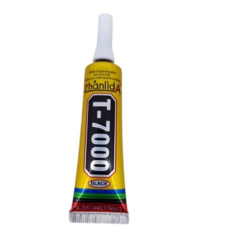 Universal glue T7000 25ml must (jaoks mobile phone frame bolding)