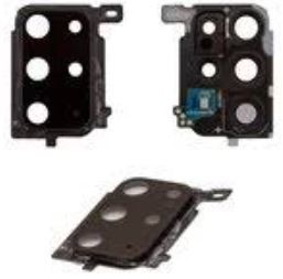 Samsung G985/G986 S20 Plus lens jaoks camera koos frame Cosmic Must original (used Grade A)