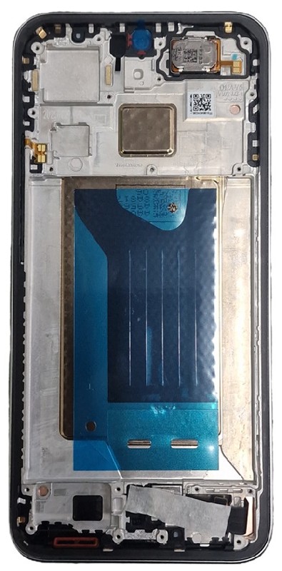 LCD screen Xiaomi 15T 5G koos touch screen koos frame Rose Kuldne original (service pack)