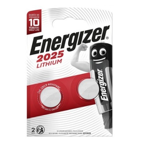 Liitiumakud ENERGIZER 3V CR2025 (2 tk)