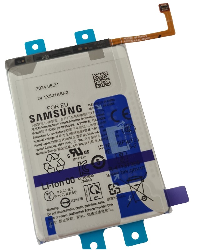 Aku original Samsung F956 Z Fold6 1975mAh EB-BF956ABE (service pack)
