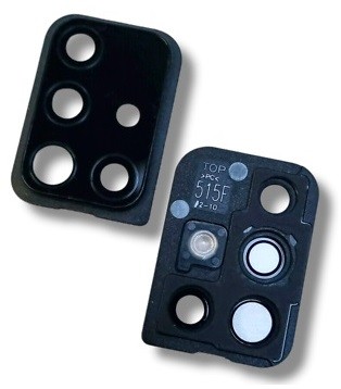 Samsung A515 A51 2020 lens jaoks camera koos frame Must original (used Grade A)