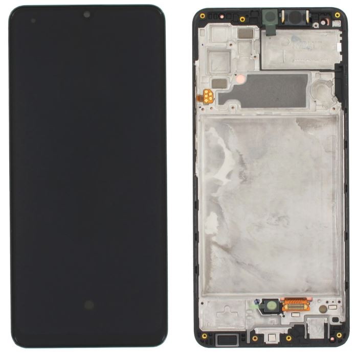 LCD screen Samsung A325 A32 4G 2021 koos touch screen koos frame Must original (service pack)