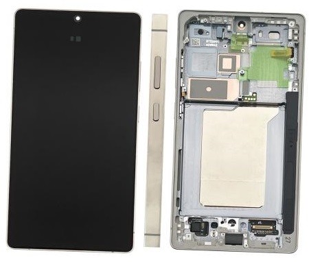 LCD screen Samsung S938 S25 Ultra koos touch screen ja frame Titanium Must/Hall/Jade Roheline/Roosa Kuldne original (assembled service pack)