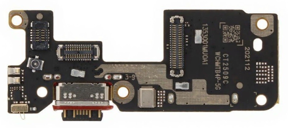 Flex Xiaomi Poco F7 5G koos charging connector ja microphone, SIM card contact original (service pack)