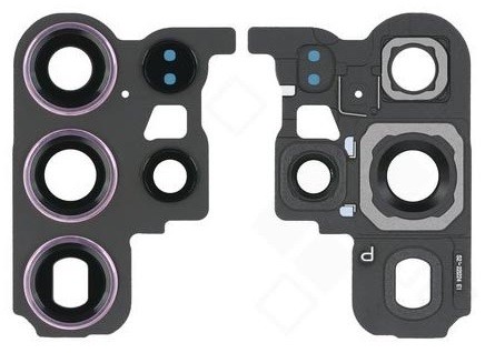 Samsung S918 S23 Ultra 5G lens jaoks camera koos frame Lavender original (used Grade A)