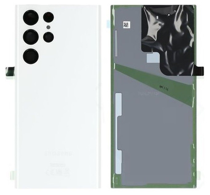 Tagakaas jaoks Samsung S908 S22 Ultra Valge original (service pack)