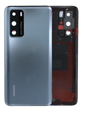 Tagakaas jaoks Huawei P40 Hõbedane Frost original (service pack)