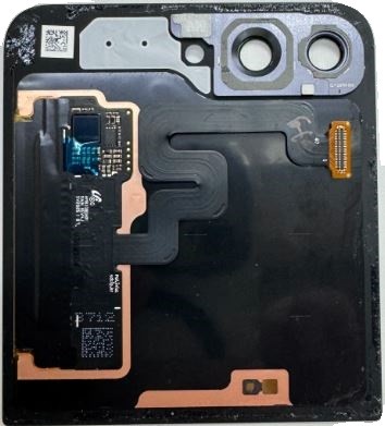 LCD screen Samsung F731 Z Flip5 5G koos touch screen (Outer) Graphite original (used Grade B)