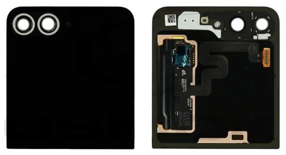 LCD screen Samsung F741 Z Flip6 5G koos touch screen (Outer) Hõbedane Shadow original (used Grade C)