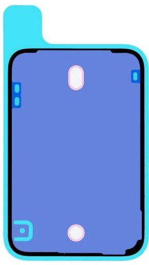 Sticker jaoks tagakaas iPhone 17 Pro original (service pack)