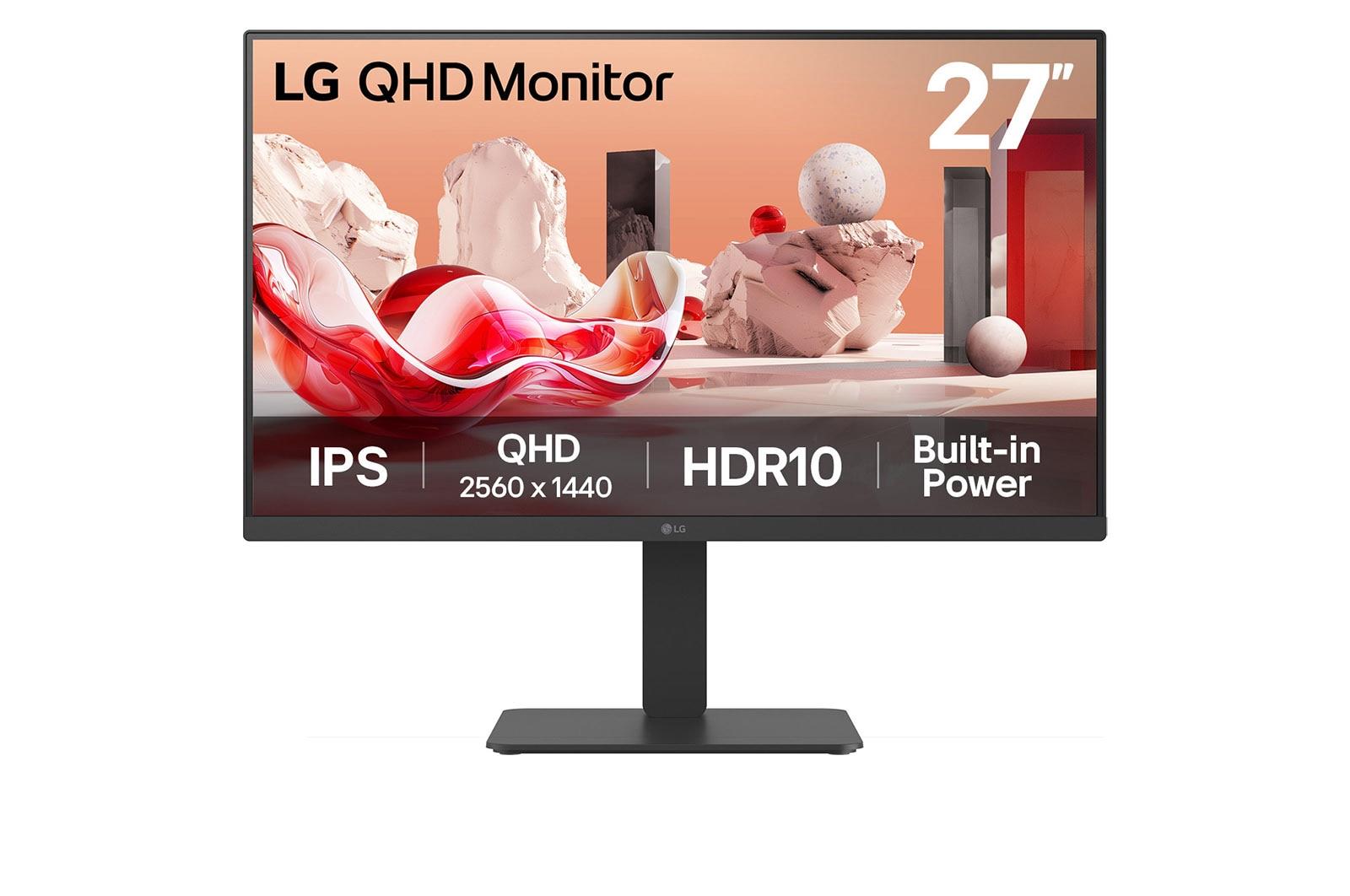Monitor LG 27" Quad HD 2560x1440 LCD 27BA54QB-B
