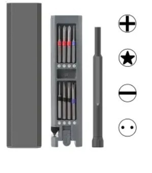 Screwdriver koos 28pcs bits