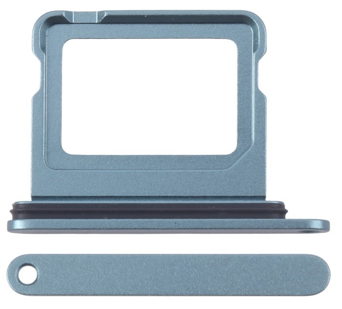 SIM card holder jaoks iPhone 16/16 Plus Teal ORG