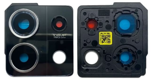 Xiaomi Redmi Note 13 5G lens jaoks camera koos frame Must ORG