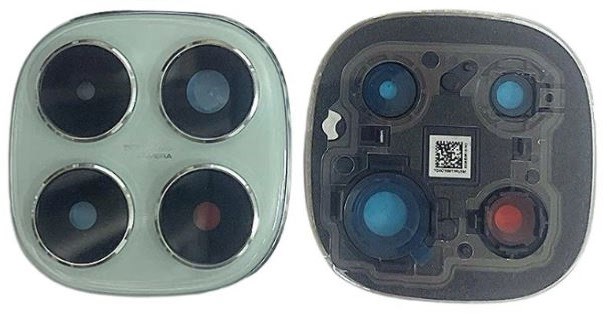 Xiaomi Redmi Note 14 Pro 5G lens jaoks camera koos frame Roheline ORG