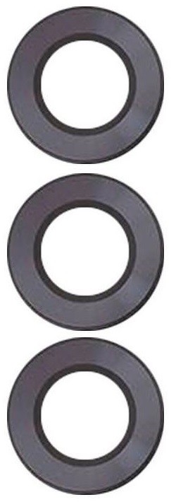 Samsung S731 S25 FE lens jaoks camera Must (only lens 3pcs) ORG