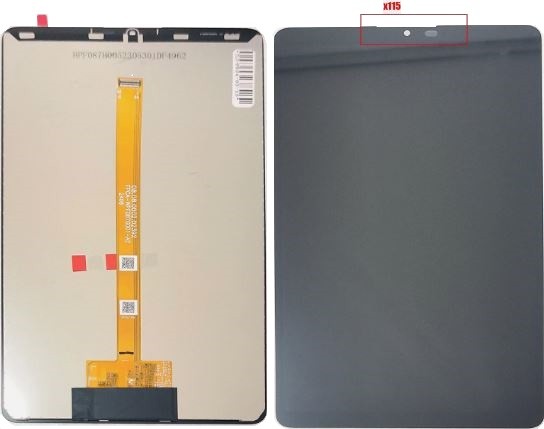 LCD ekraan Samsung X115 TAB A9 LTE 8.7 2023 (ühilduv X110 A9 WiFi-ga) puuteekraaniga, must (taastatud) ORG