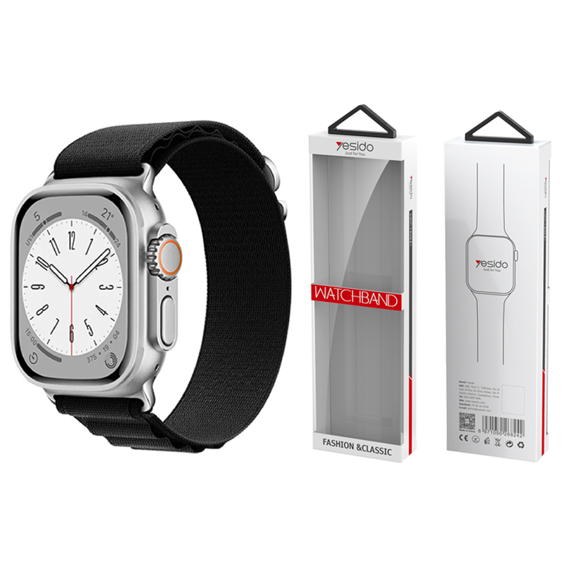 YESIDO WB24 Apple Watch spordirihm 42/44/45 must